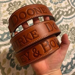 SOLD!!!!! HTF Dooney & Bourke Brown Leather Guitar